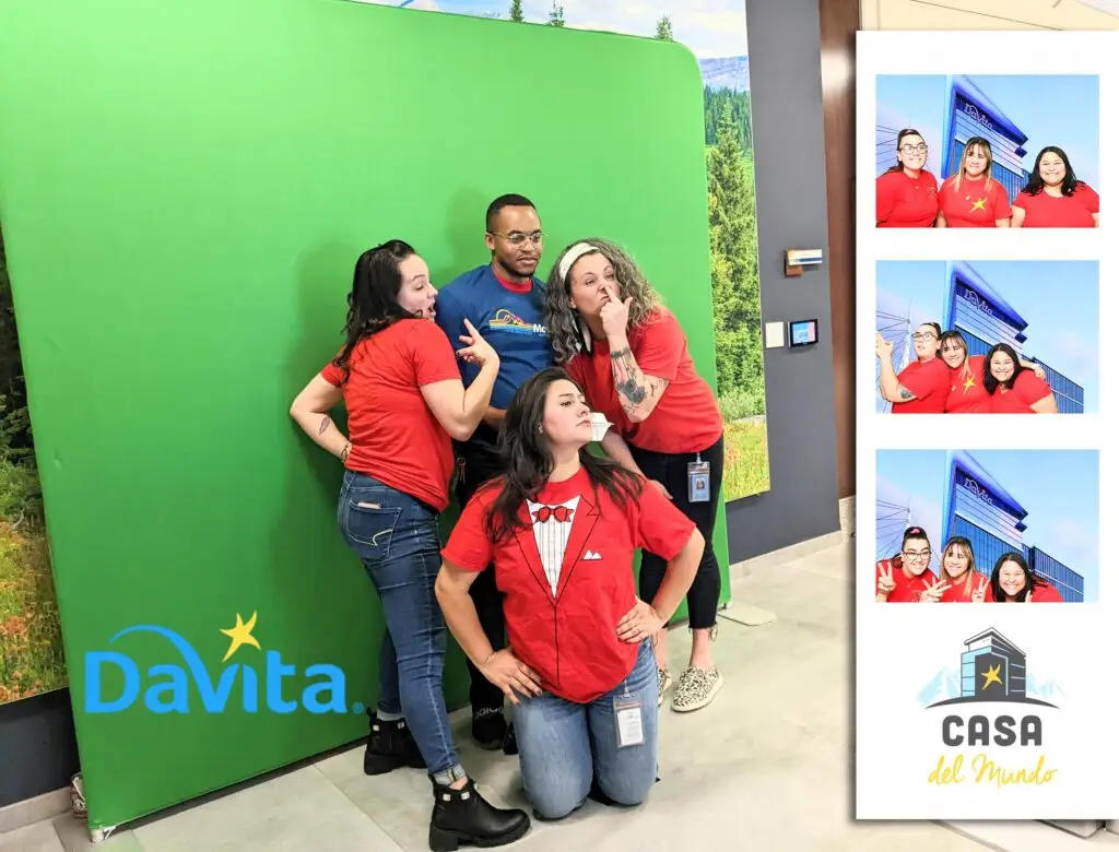 Green screen photo booth rental in denver