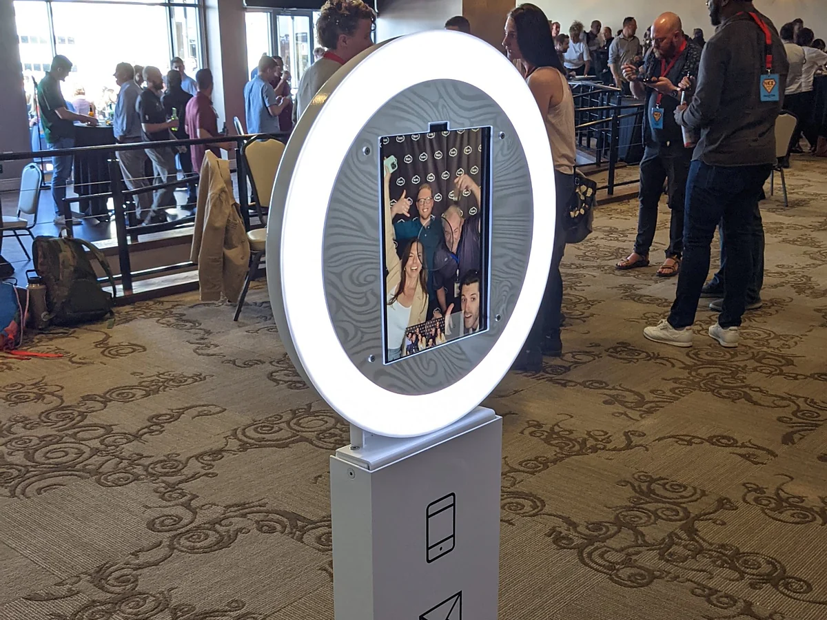 Denver Photo Booth Rental and 360 Video Booths 27 Social photo booth at a Denver event